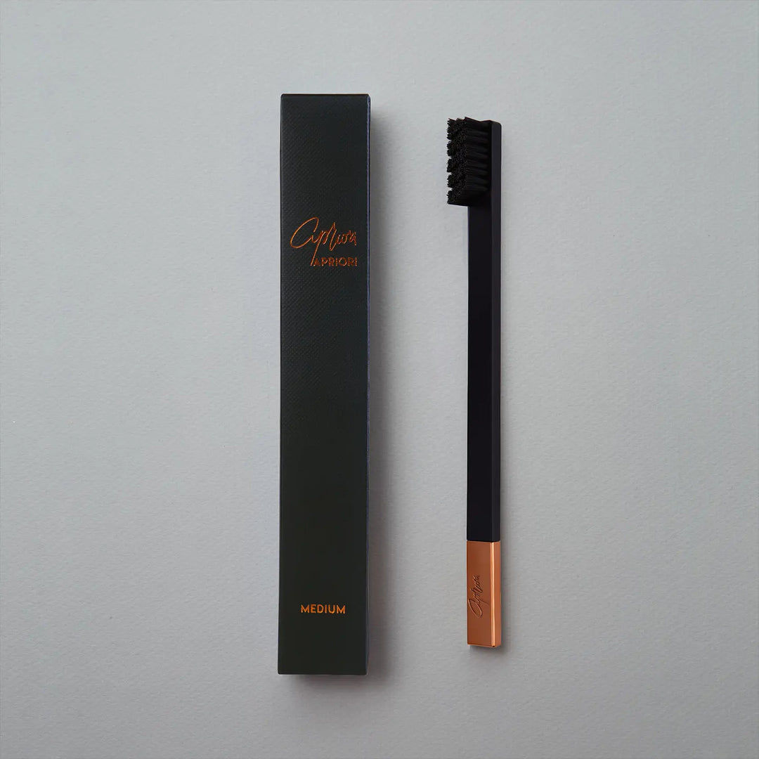 Apriori Toothbrush - Black & Copper Noir - Medium