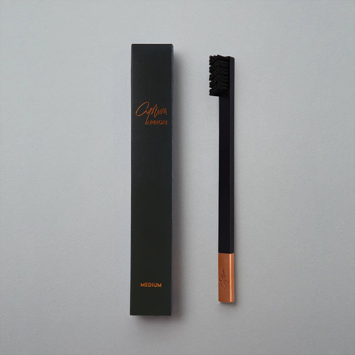Apriori Toothbrush - Black & Copper Noir - Medium