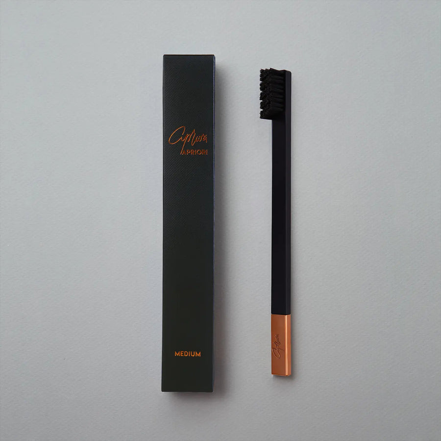 Apriori Toothbrush - Black & Copper Noir - Medium