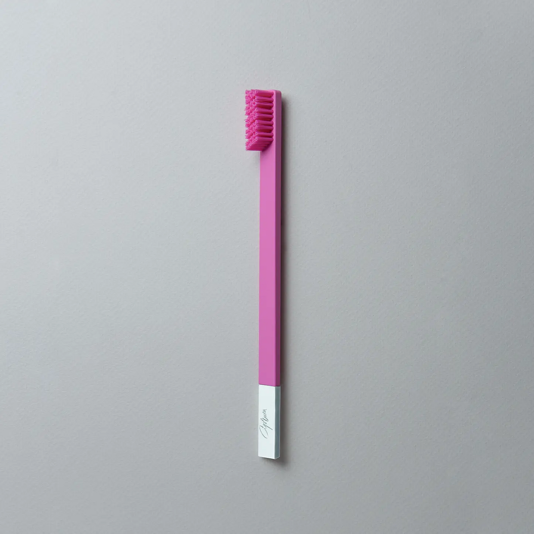 Apriori Toothbrush - Bubblegum Pink & Silver - Soft 3