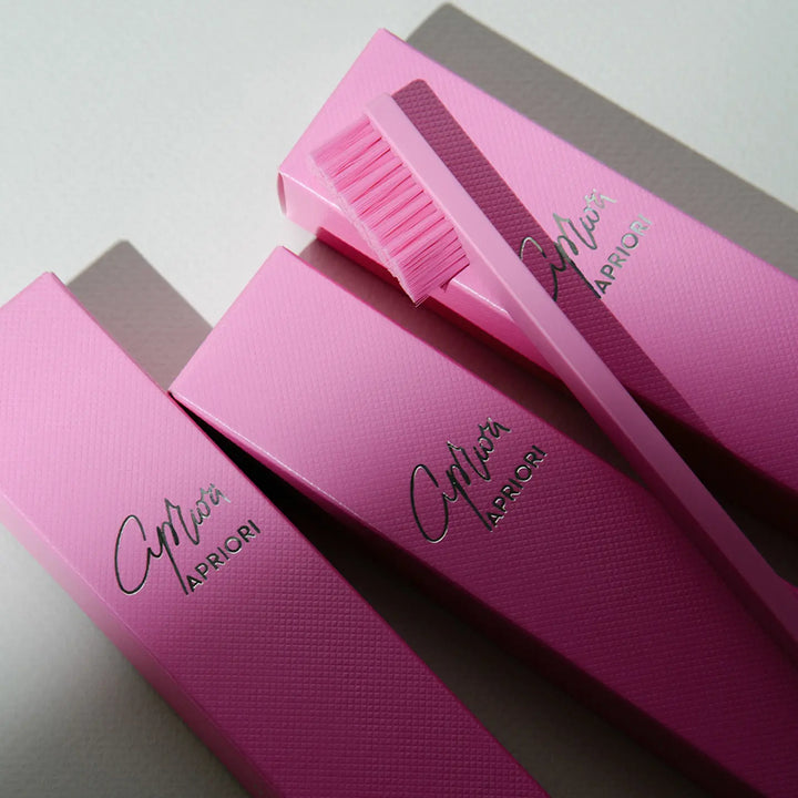 Apriori Toothbrush - Bubblegum Pink & Silver - Soft 4