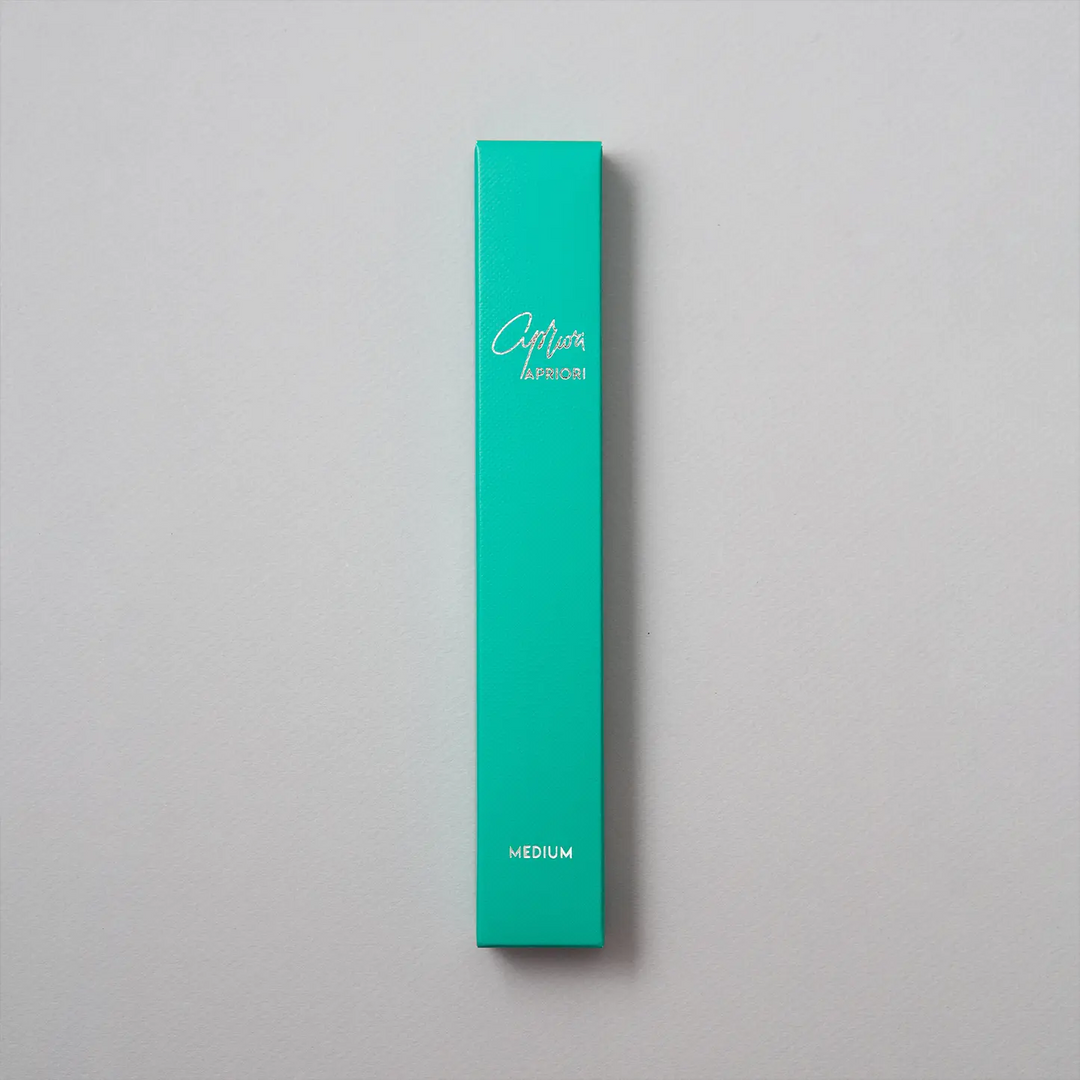 Apriori Toothbrush - Turquoise Blue & Silver - Medium 4