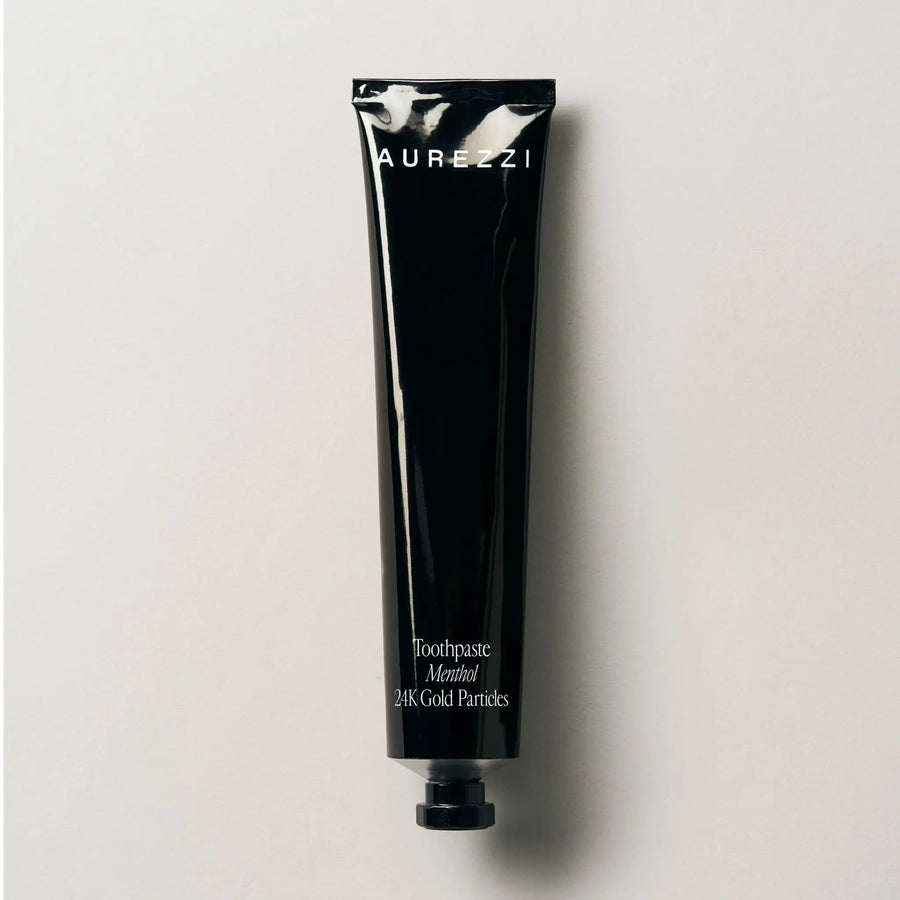 Aurezzi Toothpaste Gold/Black - Menthol