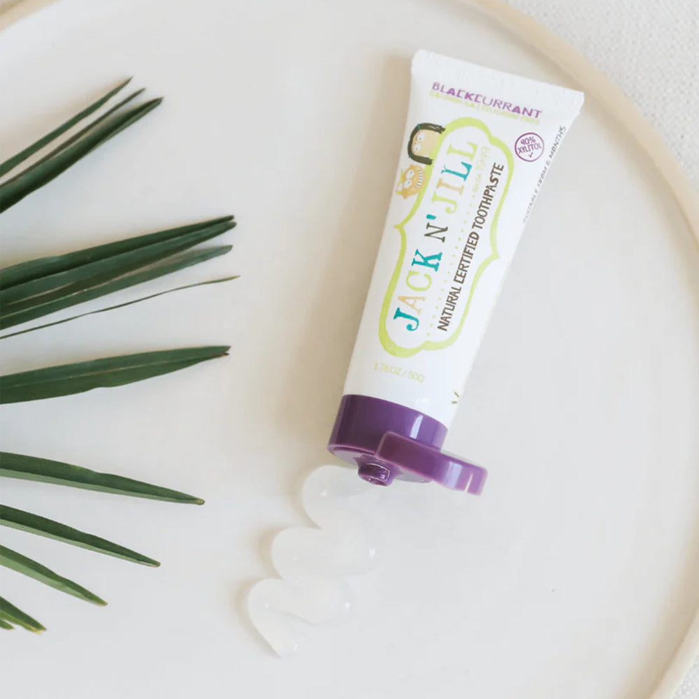 Jack N Jill Kids Natural Toothpaste - Blackcurrant 2