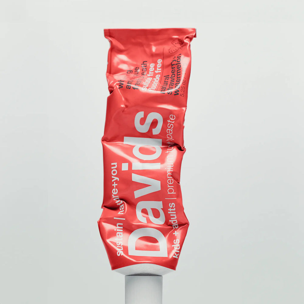 Davids Natural Toothpaste - Strawberry + Watermelon 6