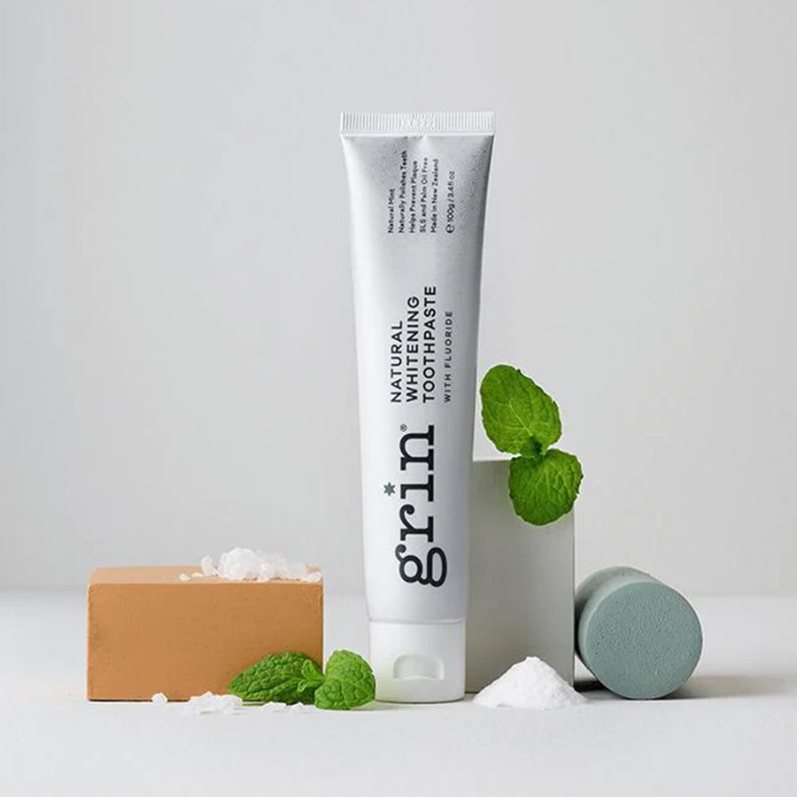 GRIN Toothpaste Whitening with Fluoride