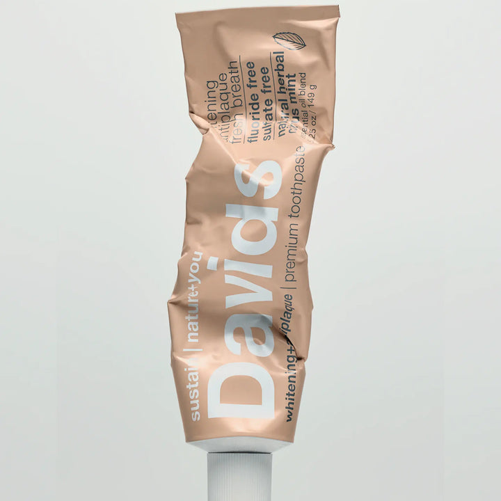Davids Natural Toothpaste - Herbal Citrus Mint 2