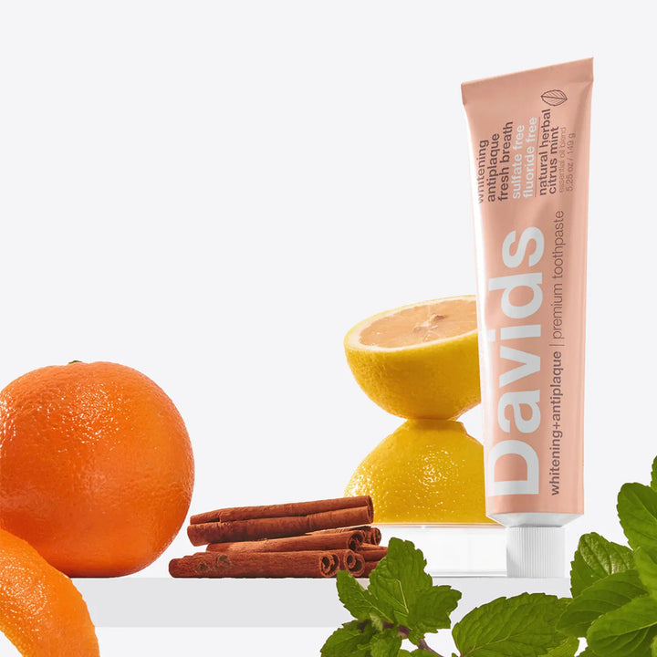 Davids Natural Toothpaste - Herbal Citrus Mint 3
