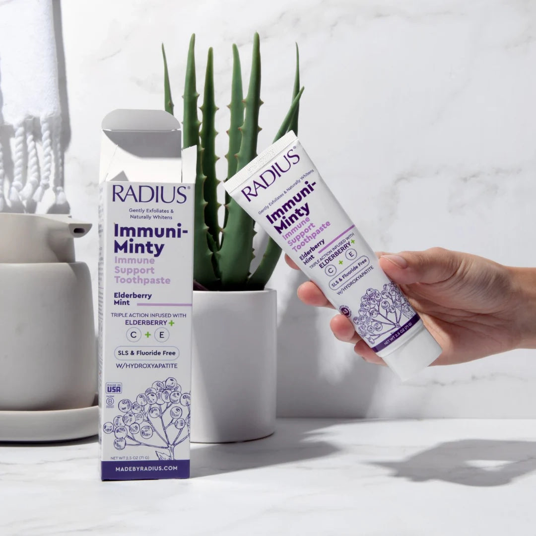 Radius Immunity-Minty Toothpaste - Elderberry Mint 3