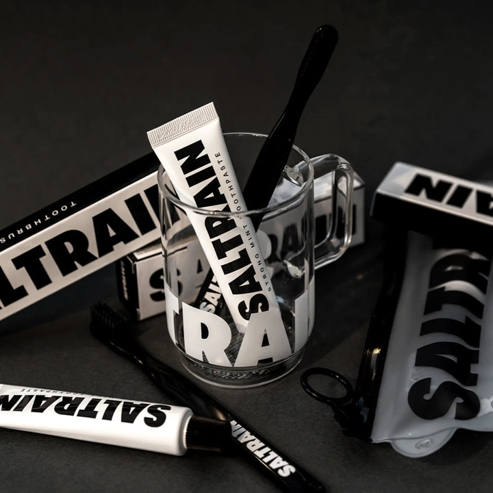 Saltrain Black Gray Salt Toothpaste 4
