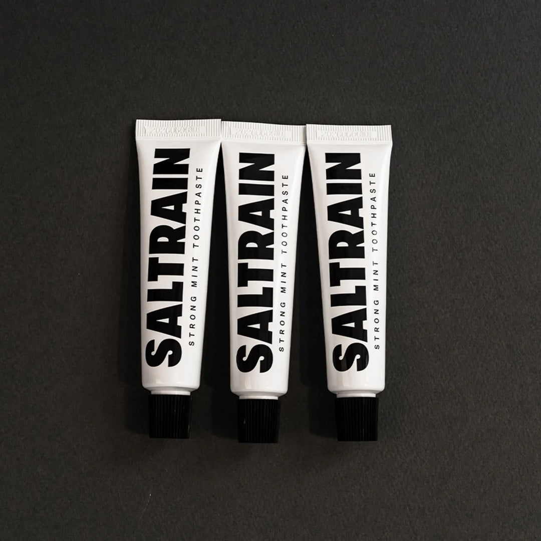 Saltrain Black Gray Salt Toothpaste