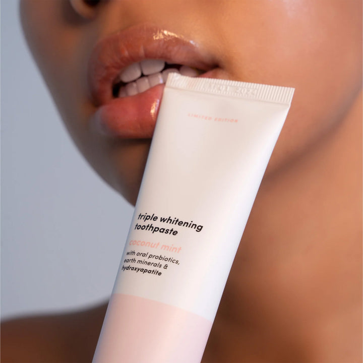 Gem Triple Whitening Toothpaste - Coconut Mint 6