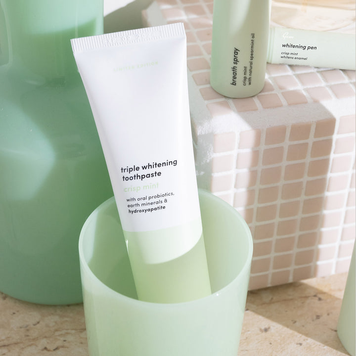 Gem Triple Whitening Toothpaste - Crisp Mint 3