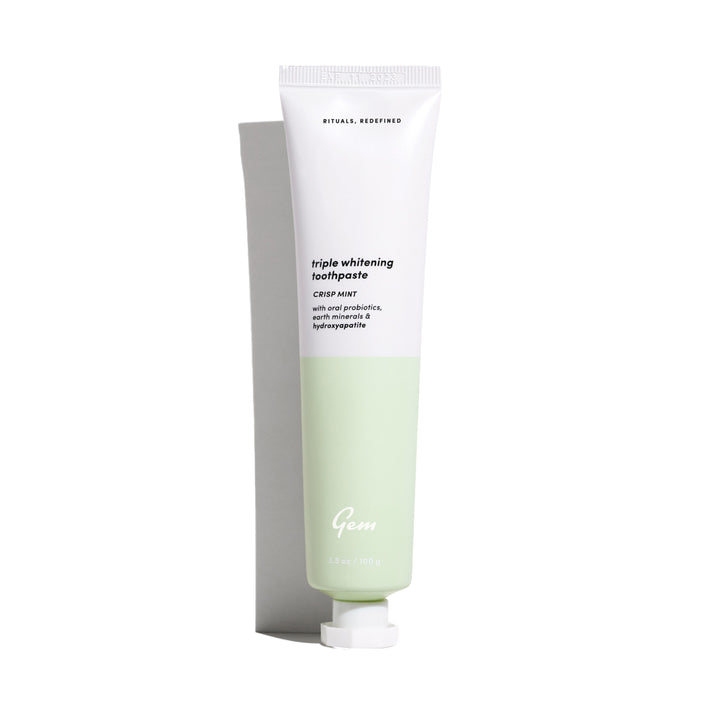 Gem Triple Whitening Toothpaste - Crisp Mint