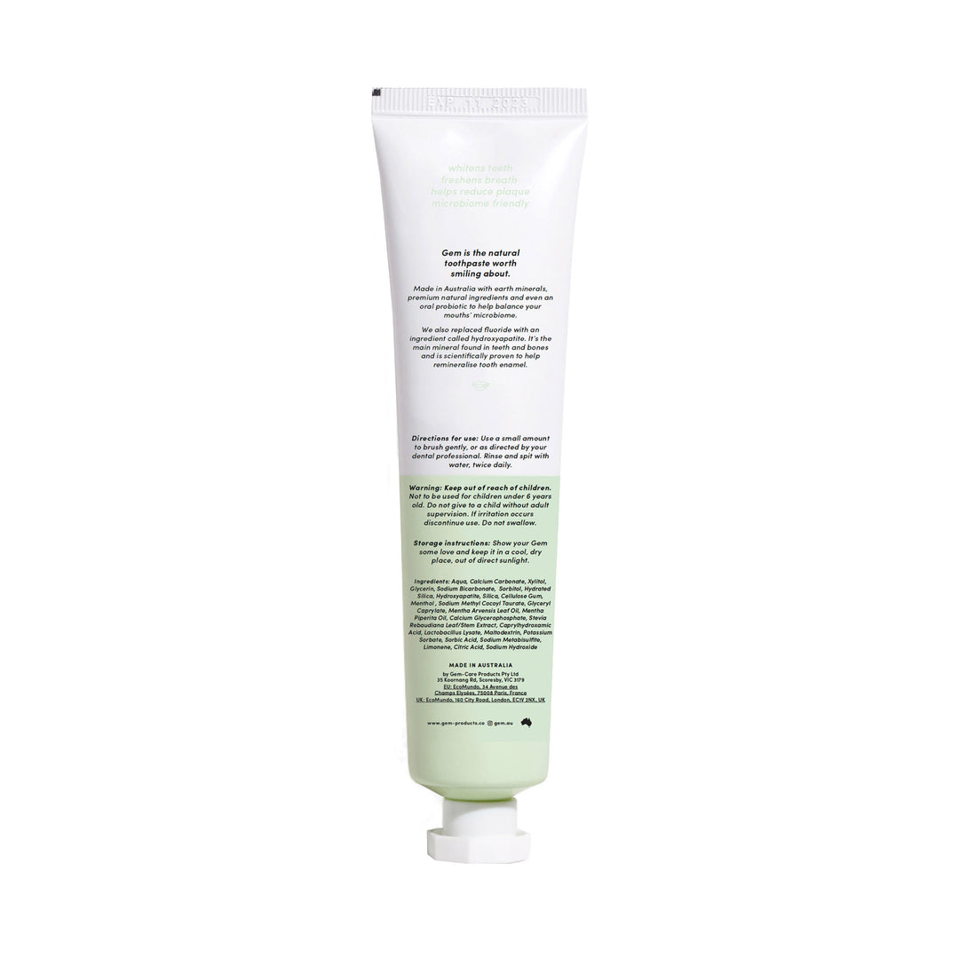 Gem Triple Whitening Toothpaste - Crisp Mint 7