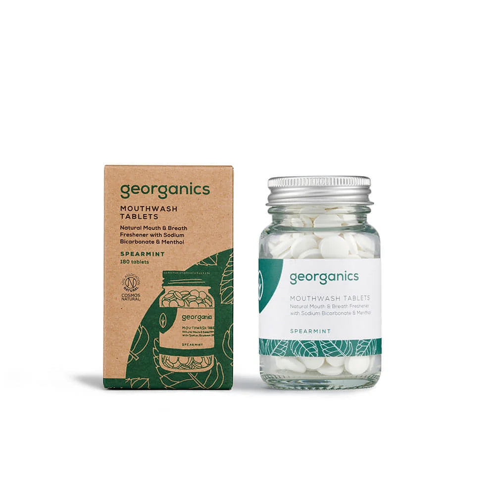 Georganics Mouthwash Tablets - Spearmint