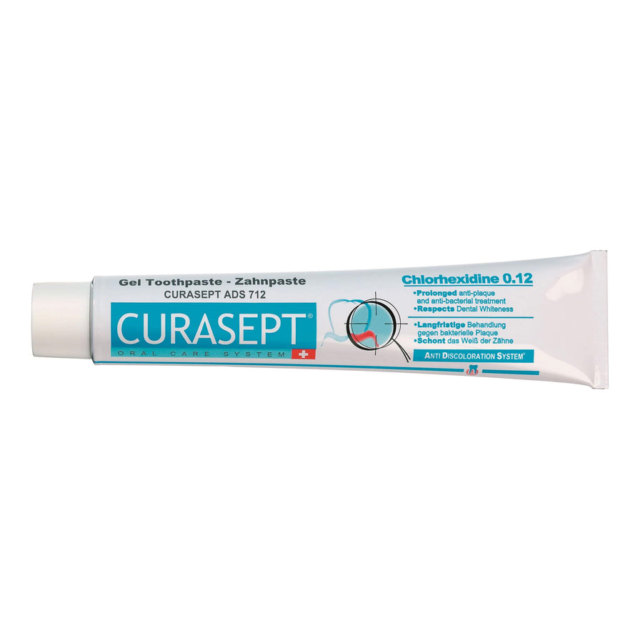 Curasept ADS712 Gel Toothpaste - 0.12% Chlorhexidine