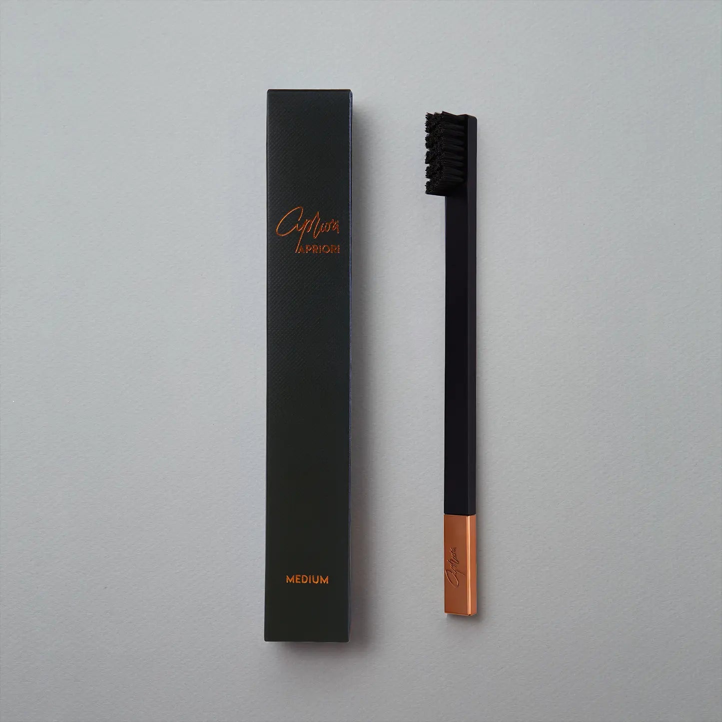 Apriori Toothbrush - Black & Copper Noir - Medium