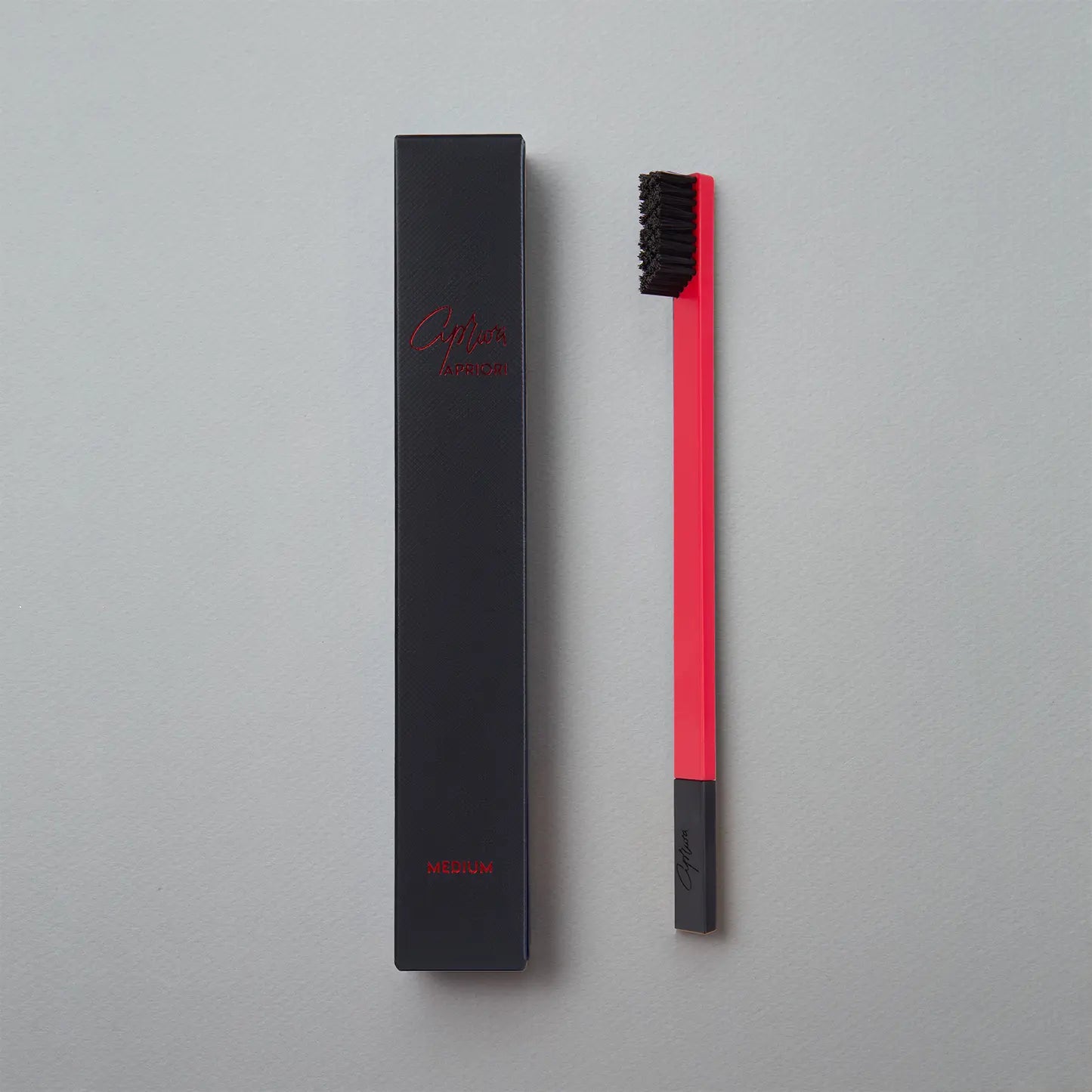 Apriori Scarlet Eclipse Medium Toothbrush | Red Dot Award Design ...