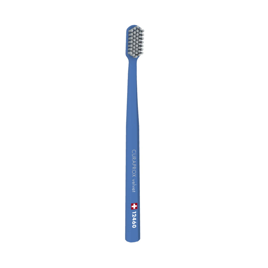 Curaprox Toothbrush - CS 12460 Velvet - Blue/Grey