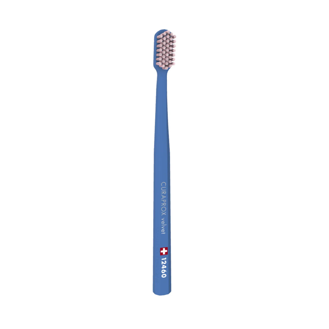 Curaprox Toothbrush - CS 12460 Velvet - Blue/Pink