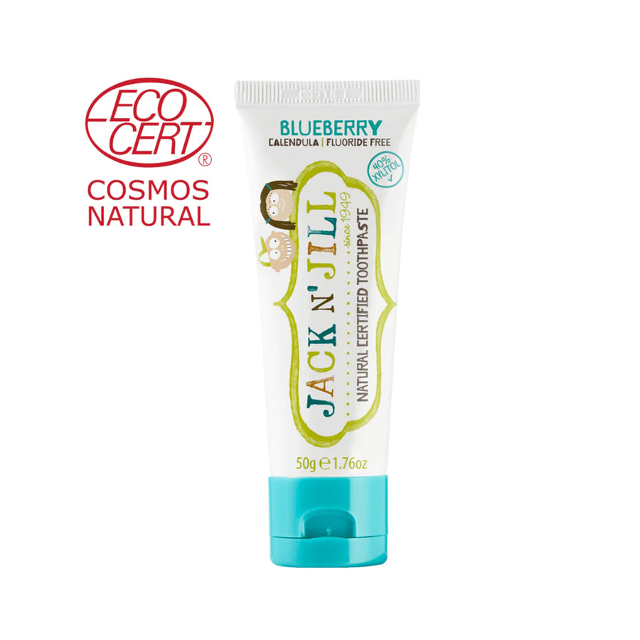 Jack N Jill Kids Natural Toothpaste - Blueberry