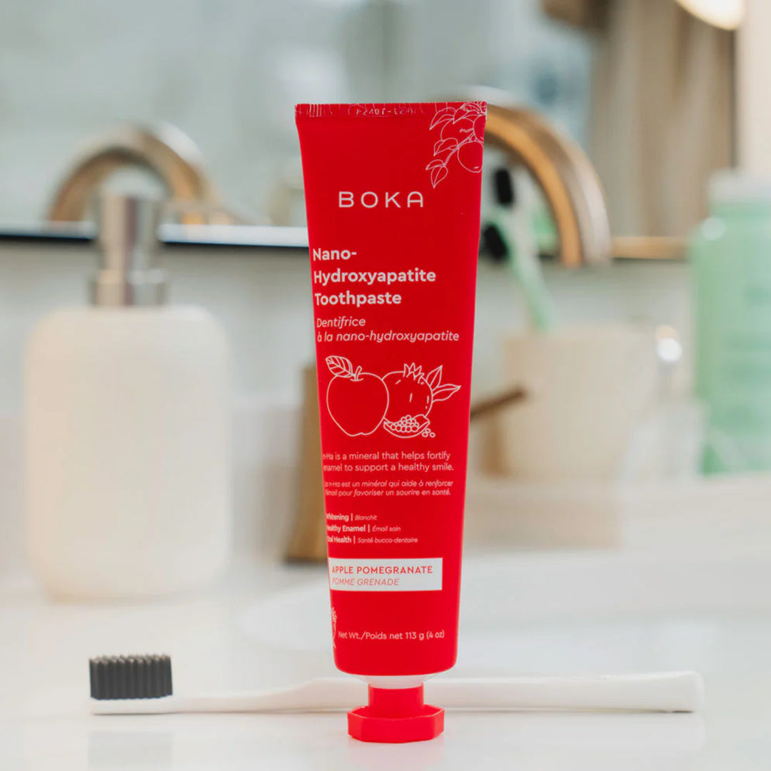 Boka Whitening n-Ha Toothpaste - Apple Pomegranate 2