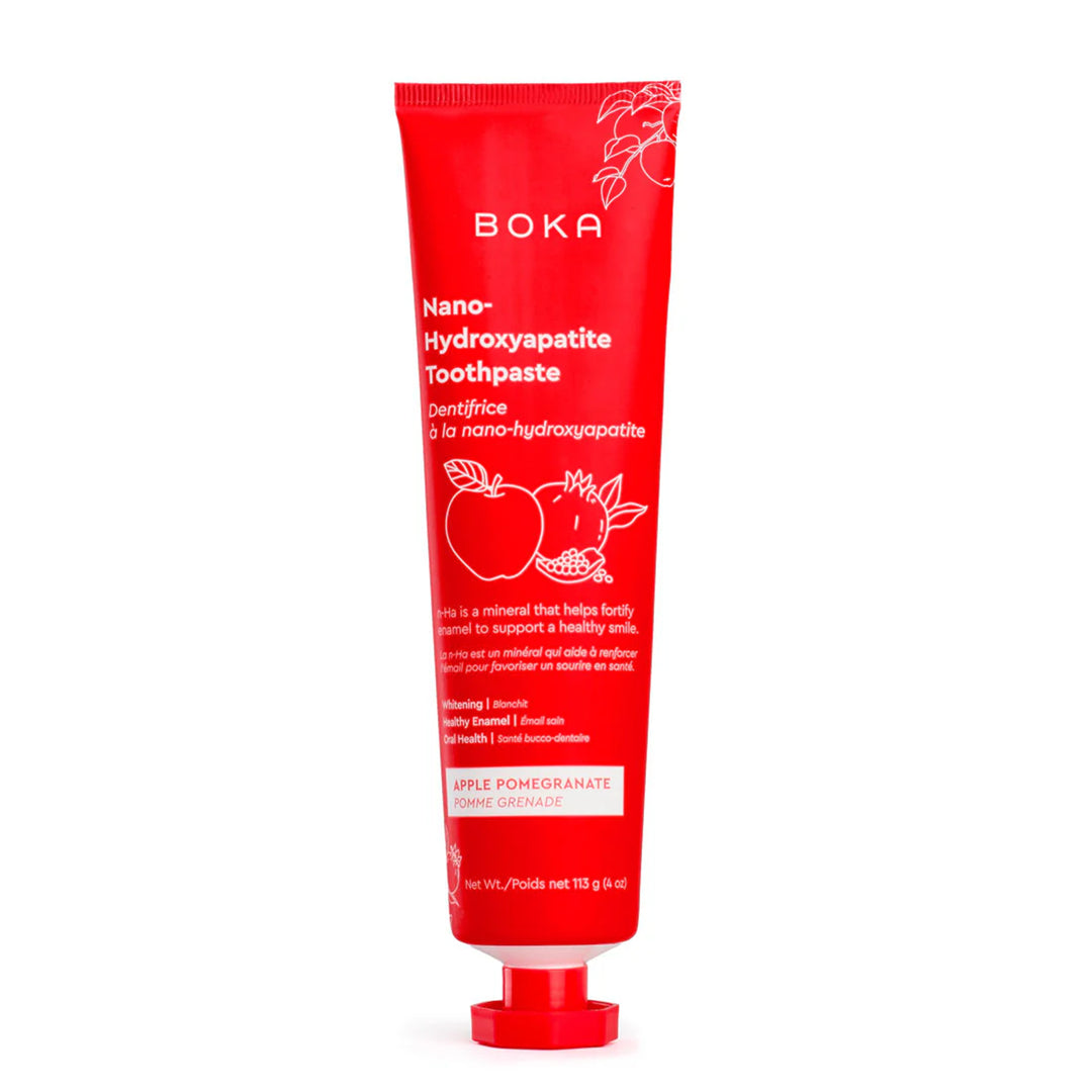 Boka Whitening n-Ha Toothpaste - Apple Pomegranate