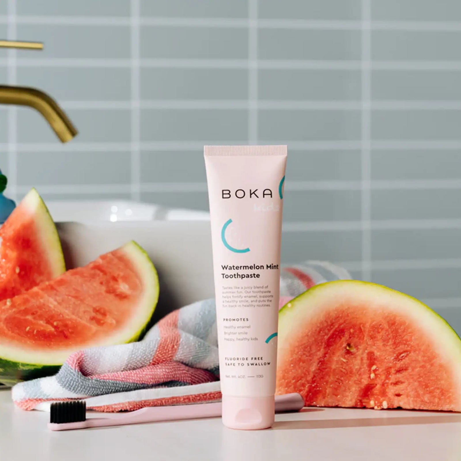 Boka Whitening n-Ha Toothpaste - Watermelon Mint
