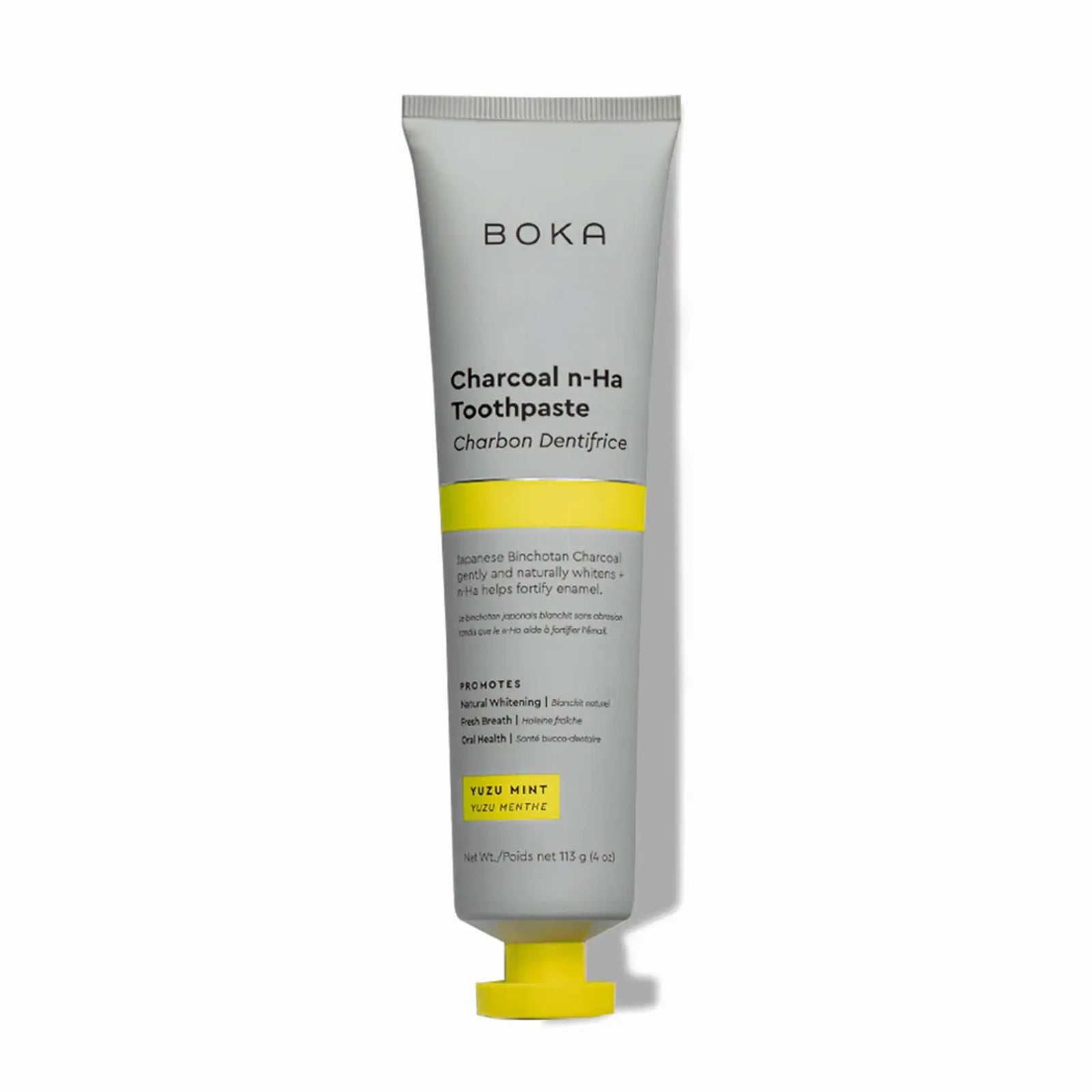 Boka Whitening n-Ha Toothpaste - Charcoal Yuzu Mint
