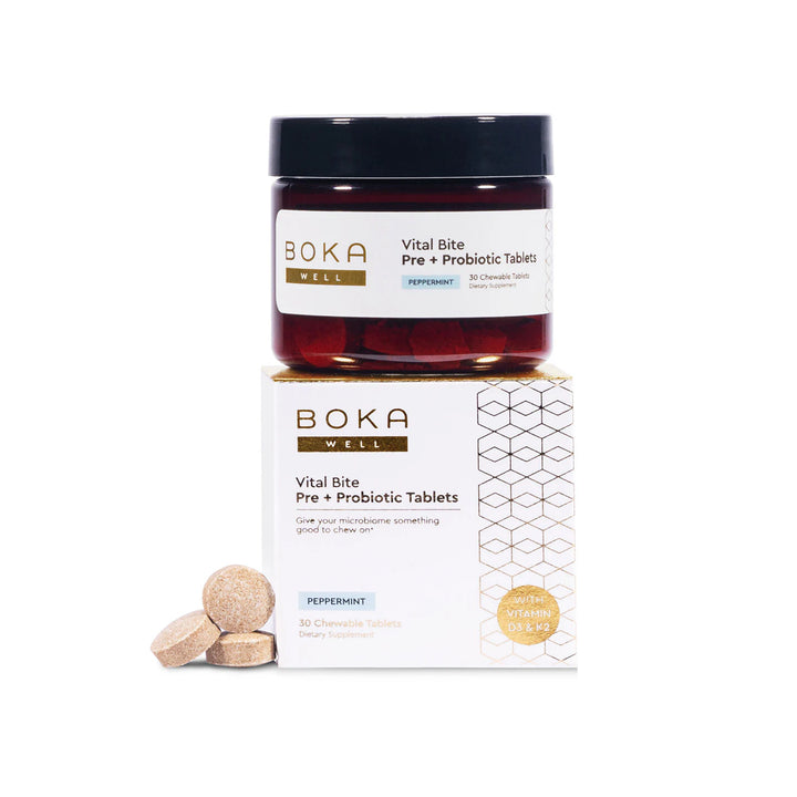 Boka Vital Bite Pre + Probiotic Tablets