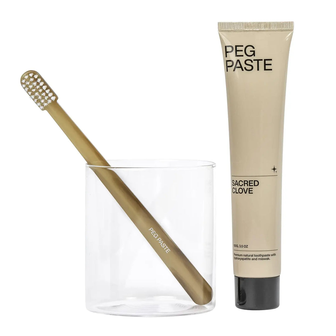 Peg Paste Toothbrush - Sage 5