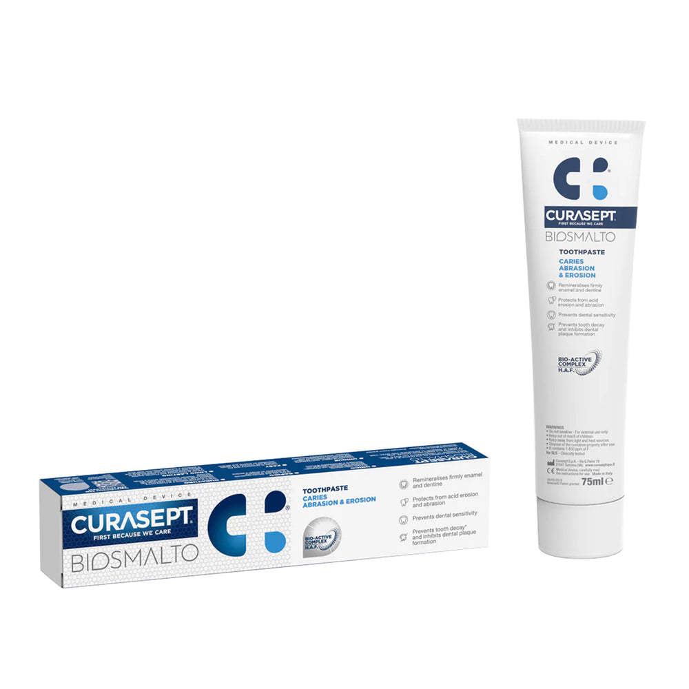 Curasept Biosmalto Toothpaste for Caries, Abrasion & Erosion 2