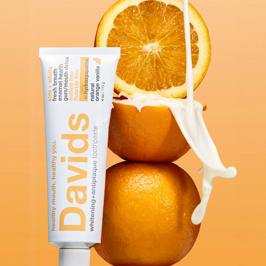 Davids Nano-Hydroxyapatite Toothpaste - Orange Vanilla 4