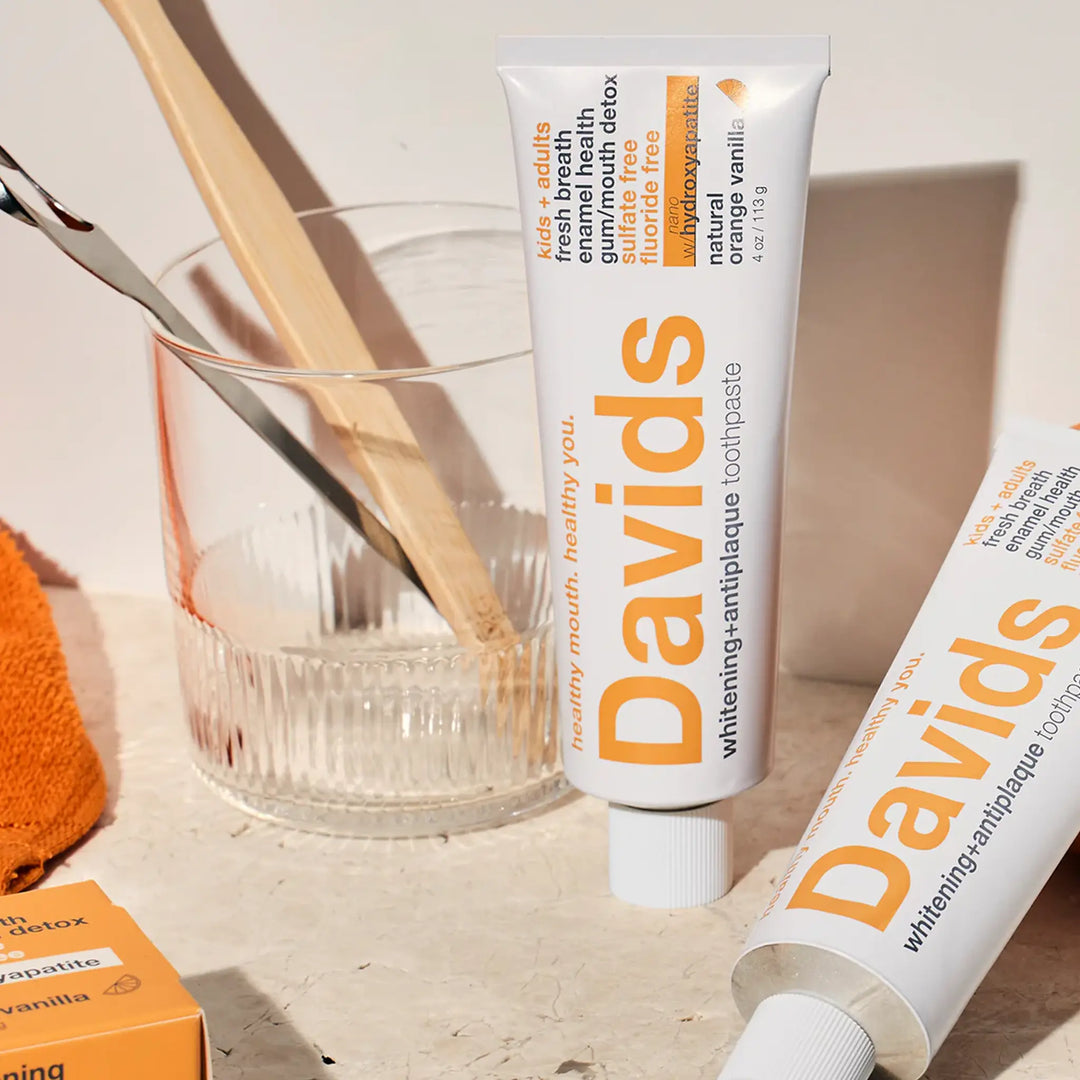 Davids Nano-Hydroxyapatite Toothpaste - Orange Vanilla 3