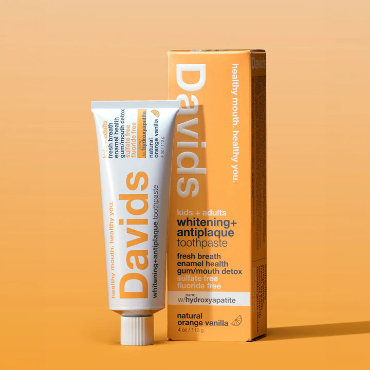 Davids Nano-Hydroxyapatite Toothpaste - Orange Vanilla 2