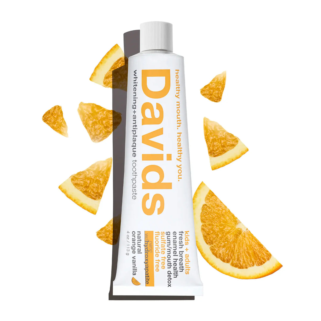 Davids Nano-Hydroxyapatite Toothpaste - Orange Vanilla 5