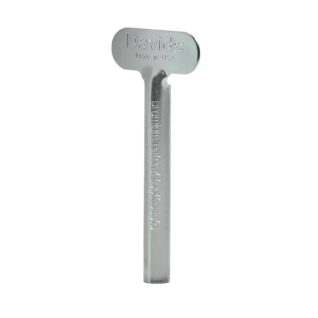 Davids toothpaste tube key squeezer for getting every last bit from a metal tube