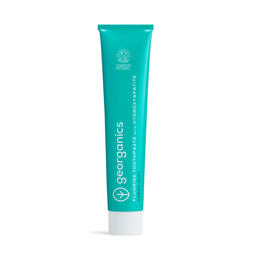 Georganics Fluoride Toothpaste w/ Hydroxyapatite - Fresh Mint