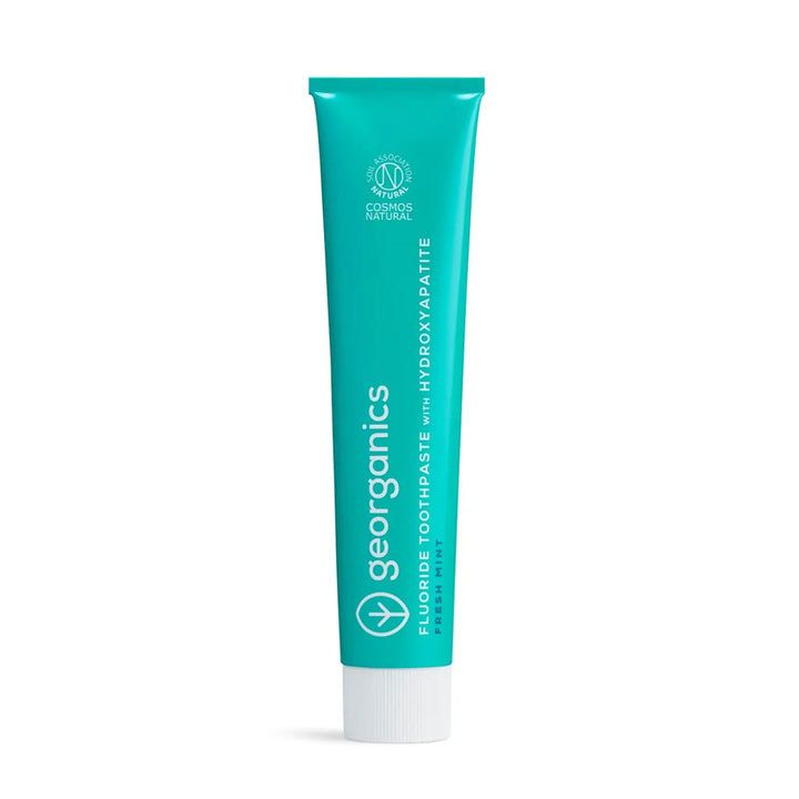 Georganics Fluoride Toothpaste w/ Hydroxyapatite - Fresh Mint