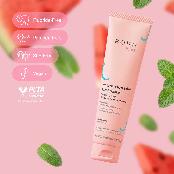 Boka Nano Hydroxyapatite Toothpaste - Watermelon Mint