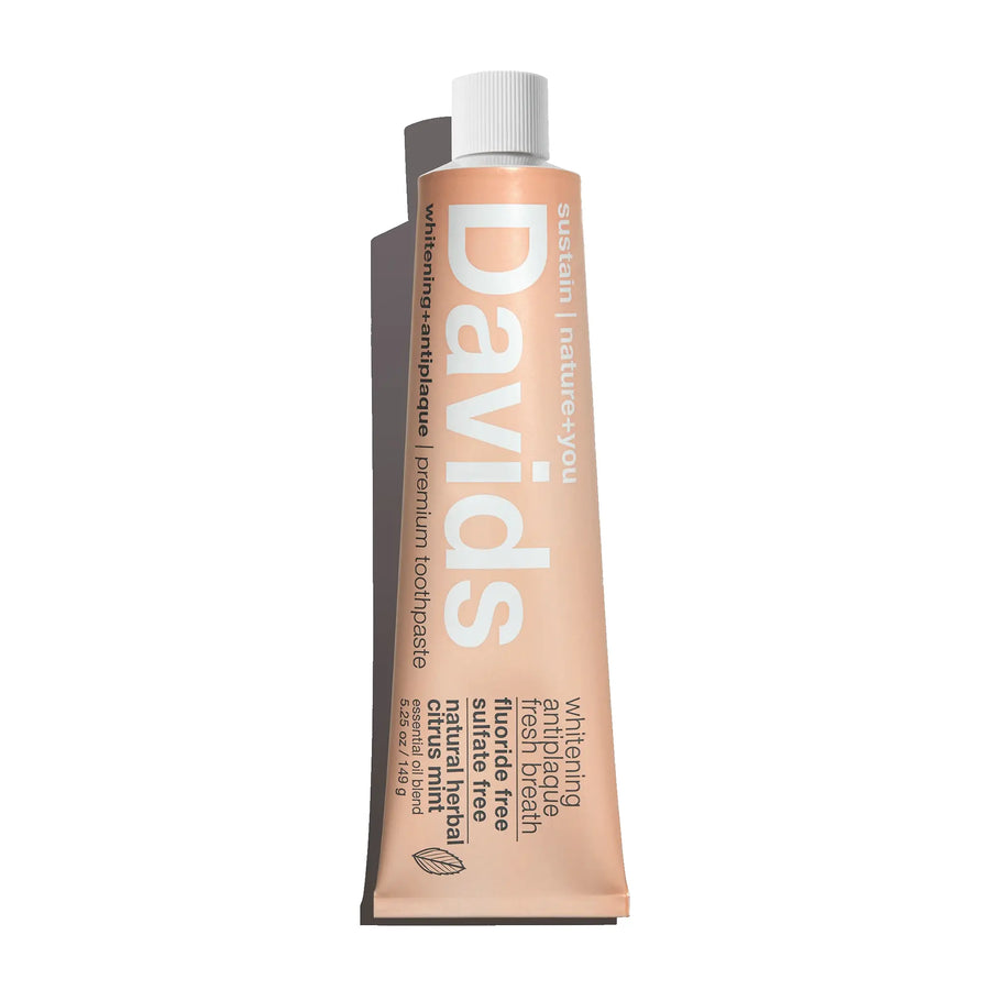 Davids Natural Toothpaste - Herbal Citrus Mint