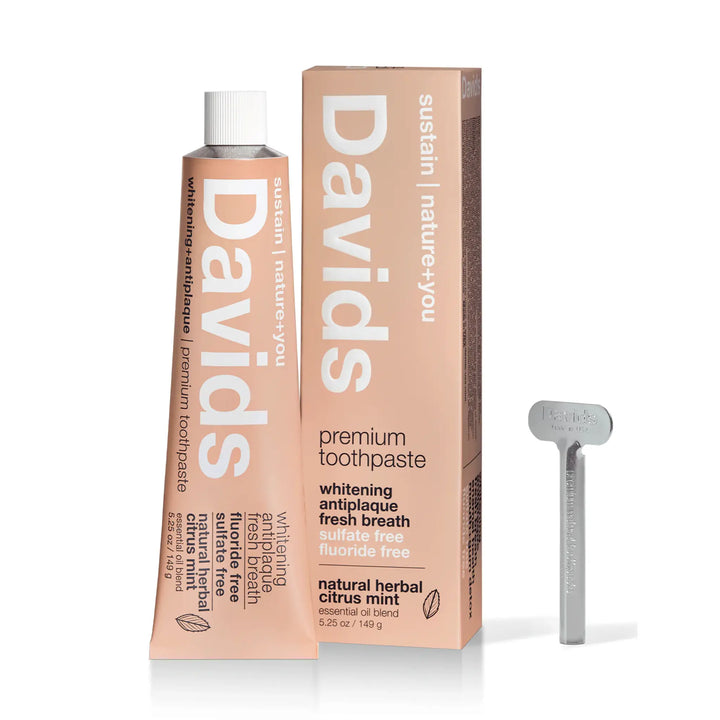 Davids Natural Toothpaste - Herbal Citrus Mint 6