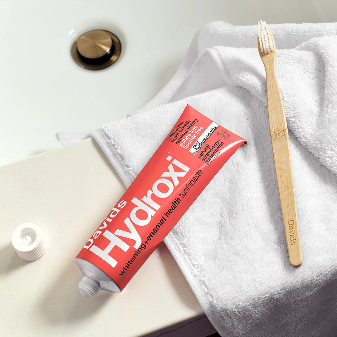 Davids Hydroxi Natural Toothpaste Strawberry &amp; Watermelon Flavour 2