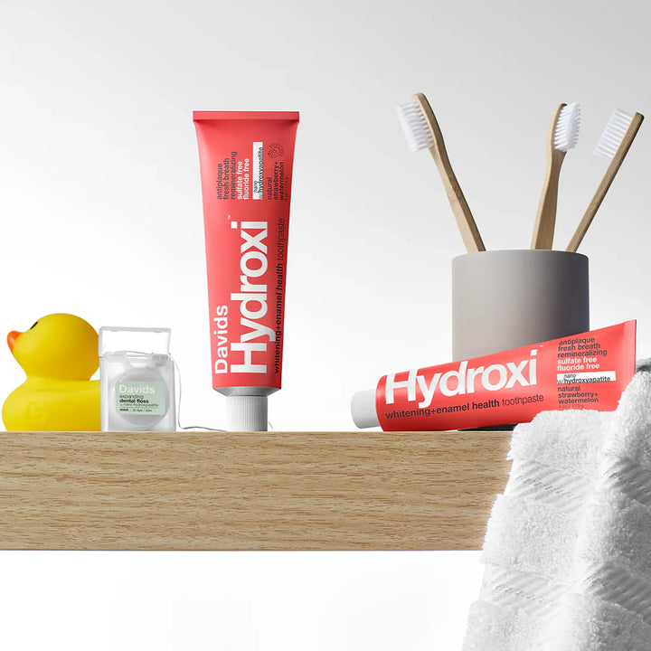 Davids Hydroxi Natural Toothpaste Strawberry &amp; Watermelon Flavour 4