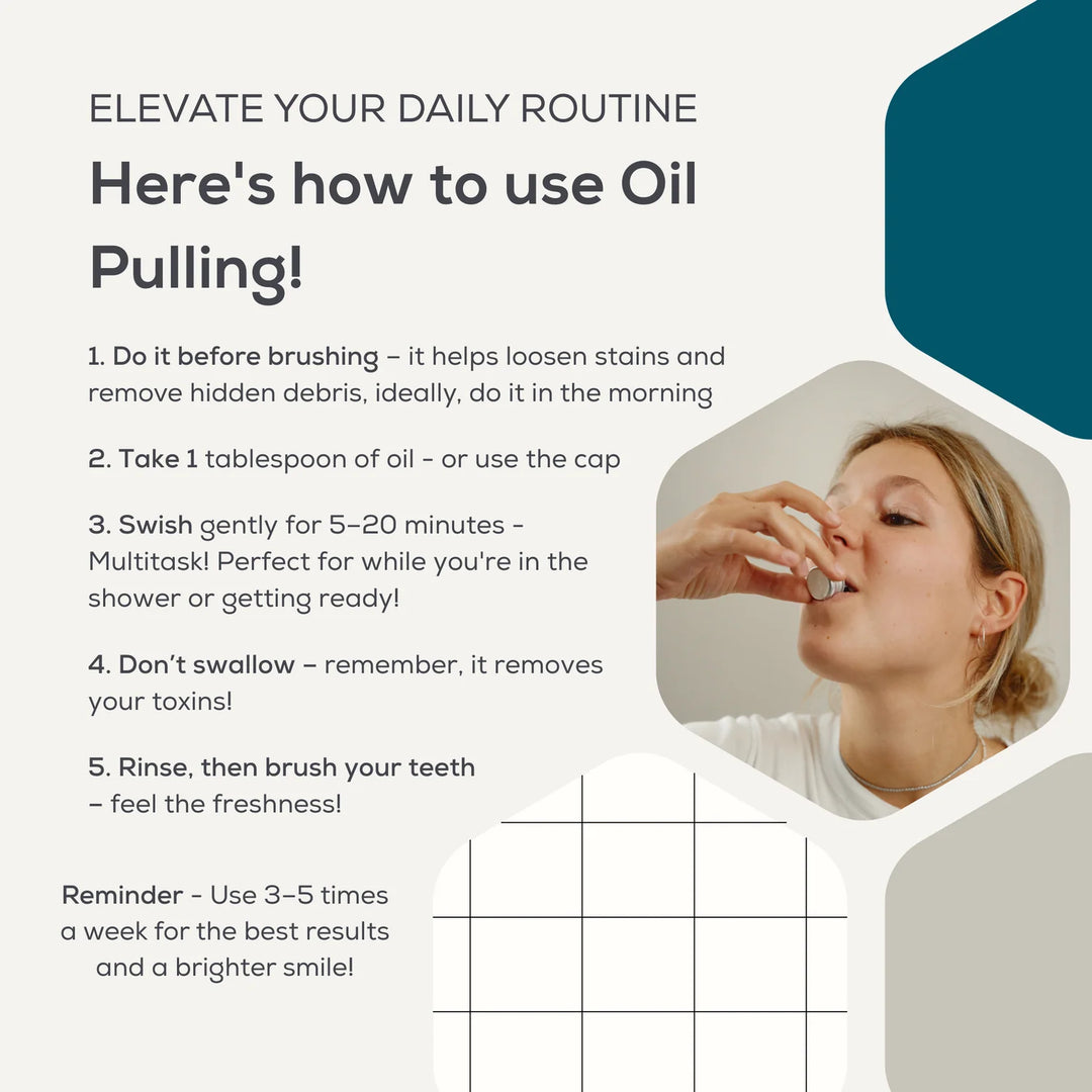 Georganics Oil Pulling Mouthwash - Sweet Orange