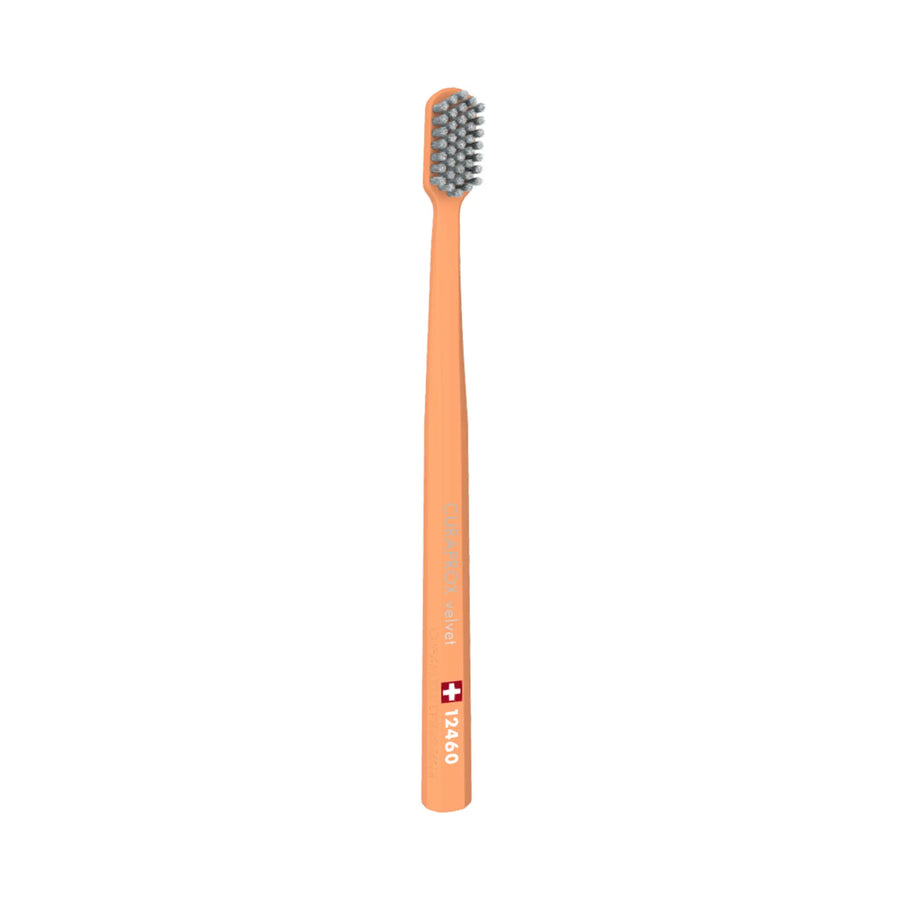 Curaprox Toothbrush - CS 12460 Velvet - Orange/Grey