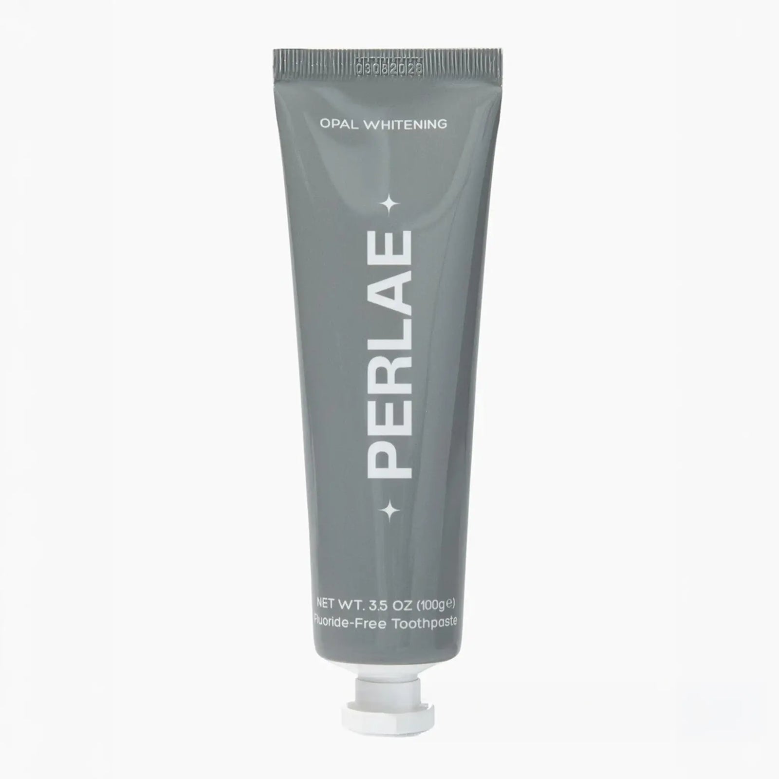 Perlae Opal Whitening Nano-Hydroxyapatite Toothpaste tube on white background — fluoride free, SLS free