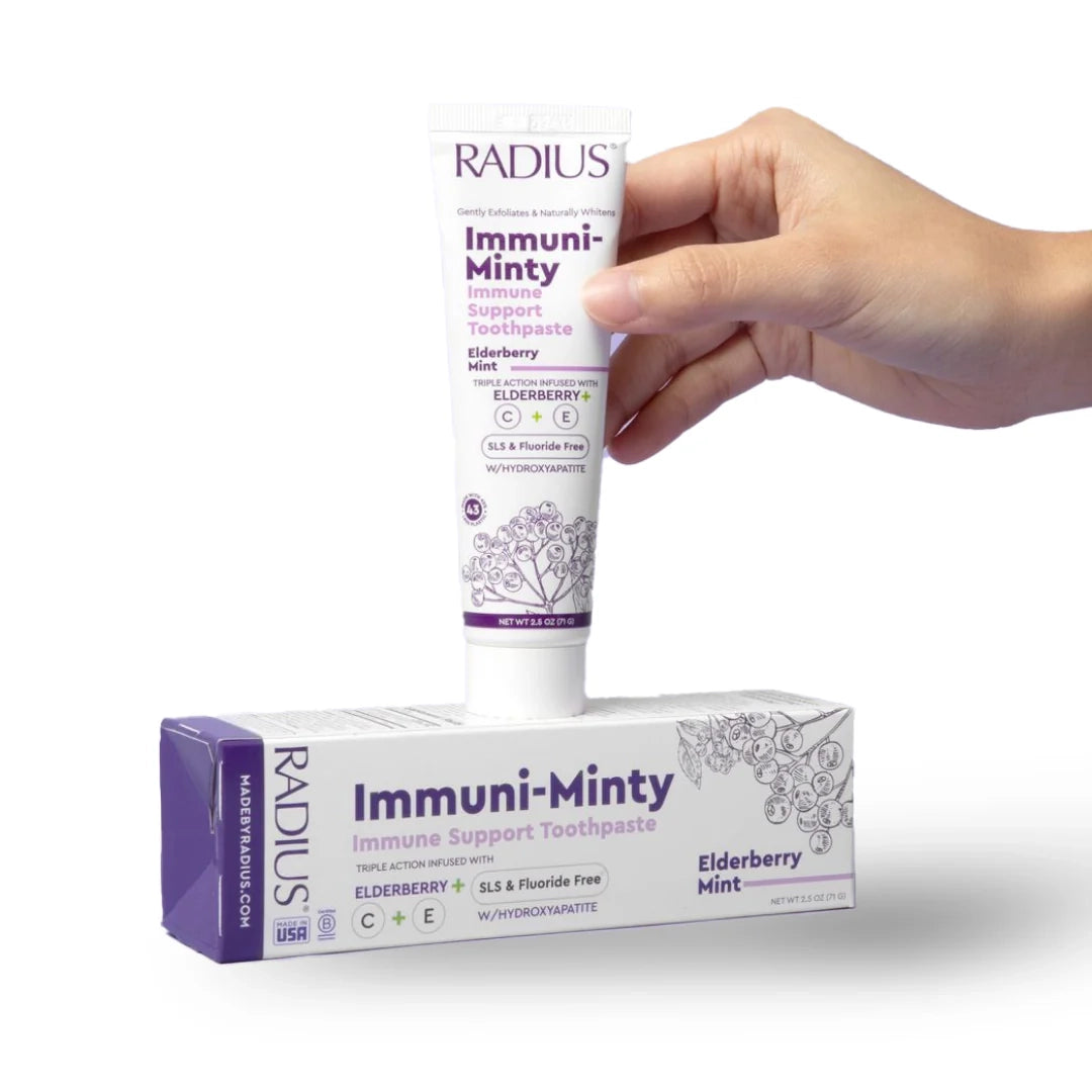 Radius Immunity-Minty Toothpaste - Elderberry Mint 2