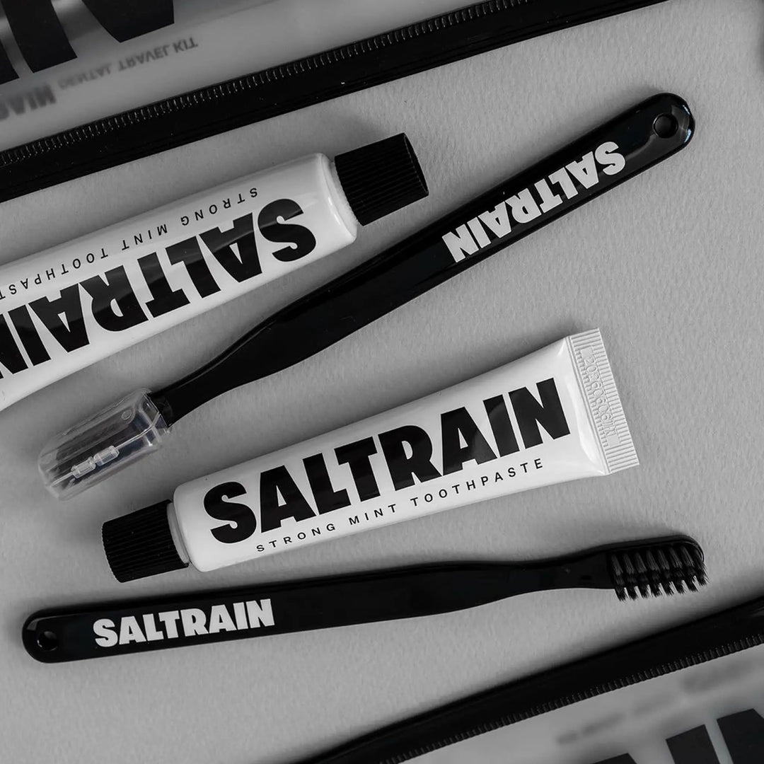 Saltrain Black Gray Salt Toothpaste 7